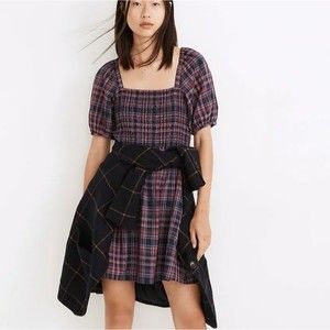 Madewell Plaid Dress